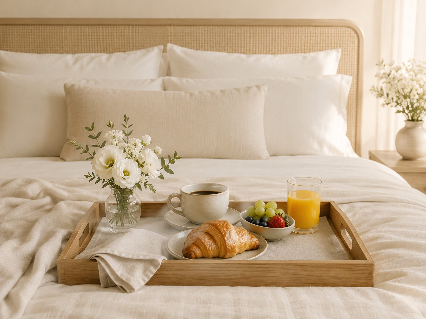 Café da manhã na cama